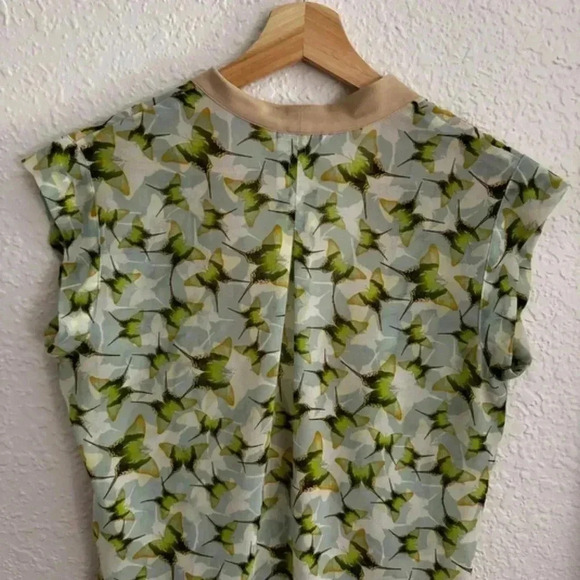 CAbi Butterfly Faux Wrap Blouse - Picture 7 of 9